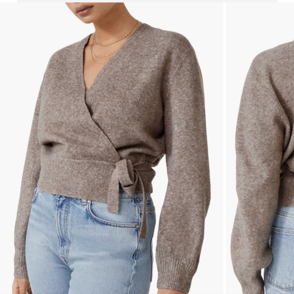 & Other Stories Wrap Cardigan